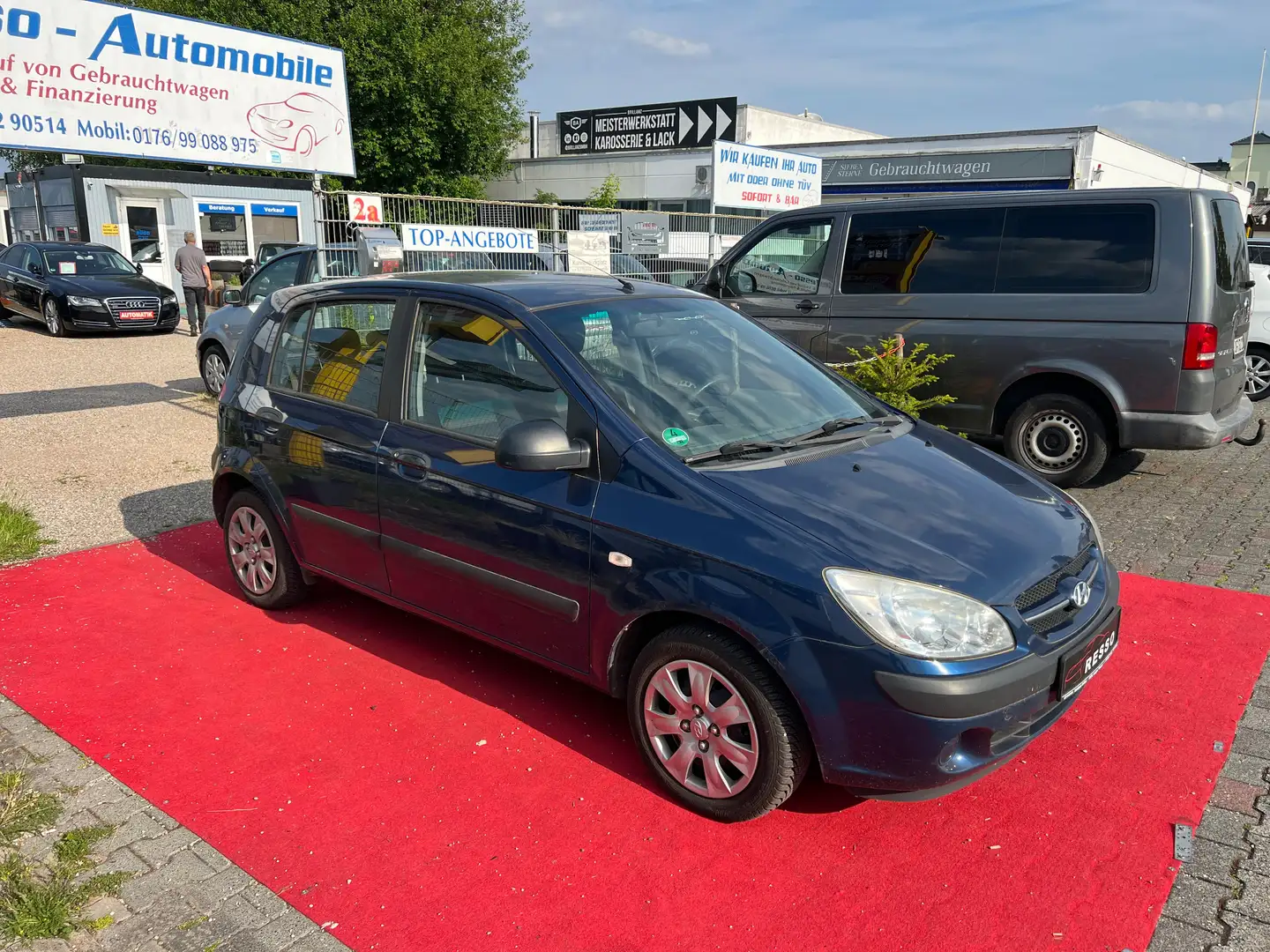 Hyundai Getz 1.1 *93.000 KM ORIGINAL*2-HAND*HU:10-2026* Blauw - 2