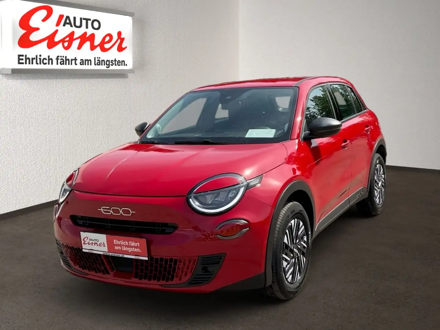 Fiat 600 1.2 AUT LED PDC SoundSys Rot - 2