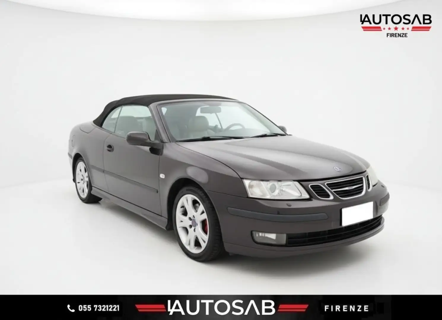 Saab 9-3 Cabriolet 2.0 T Aero 210 Cv Schwarz - 1