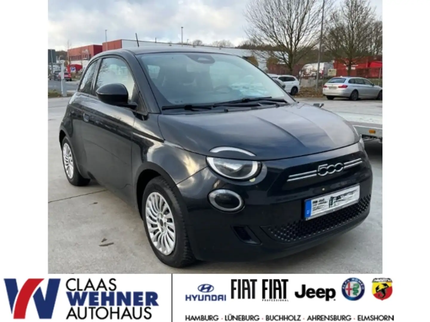 Fiat 500e e Action Komfort,-Radio & Winter-Paket Schwarz - 1