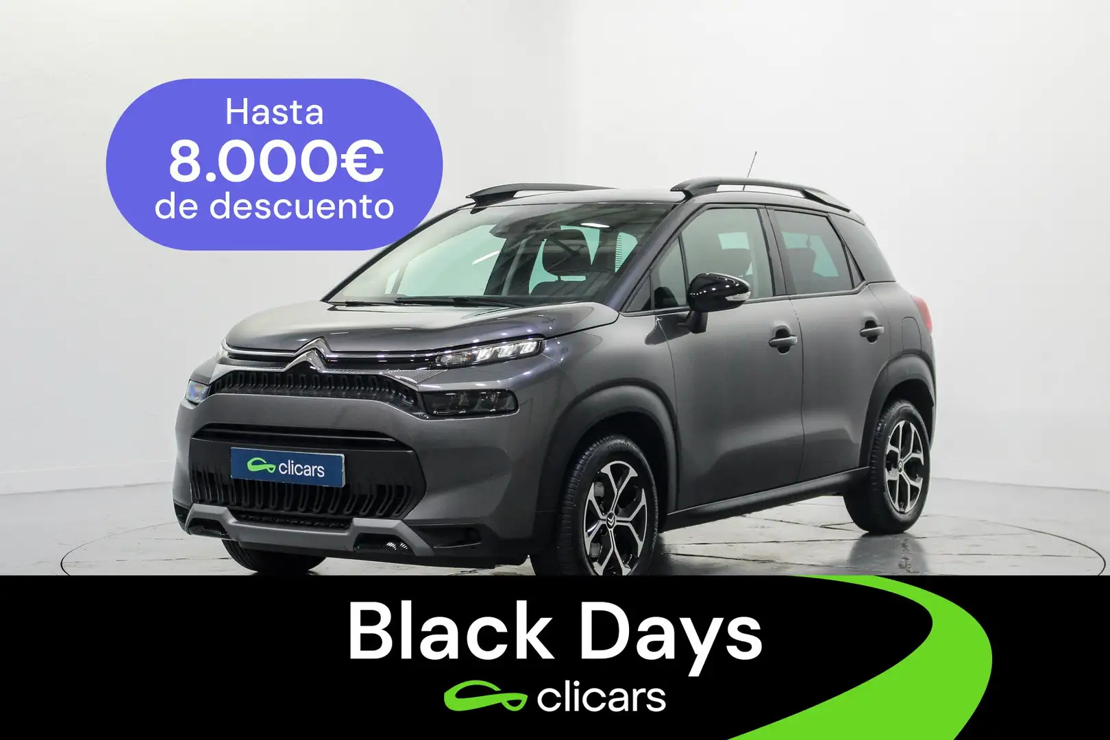 Citroen C3 Aircross Puretech S&S Plus 110 Gris - 1