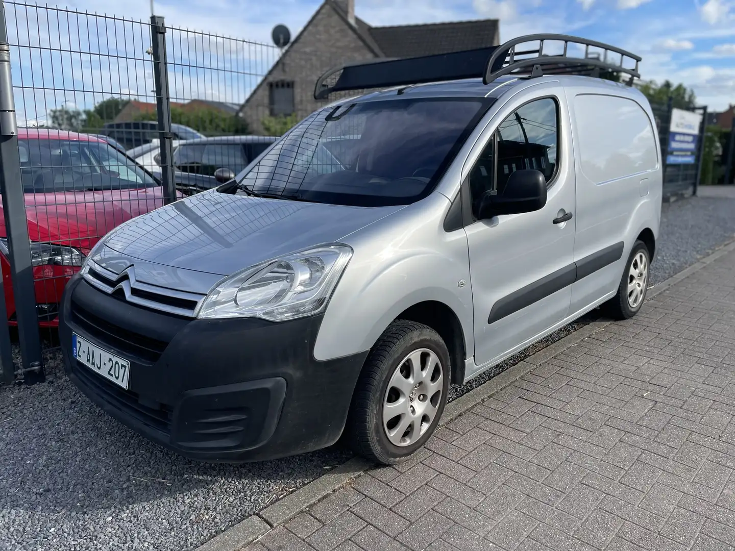 Citroen Berlingo 1.6 VTi 3-PL LICHTE-VRACHT/PORTE-BAGAGE 80000KM E6 Argent - 1