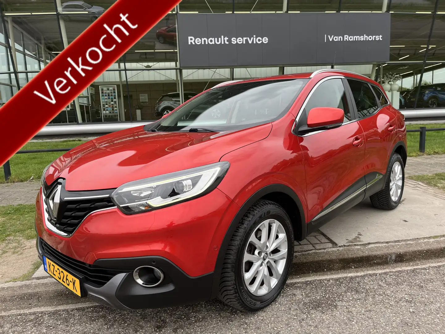 Renault Kadjar 1.2 TCe 130 PK Intens / Dealer onderhouden / Trekh Red - 1