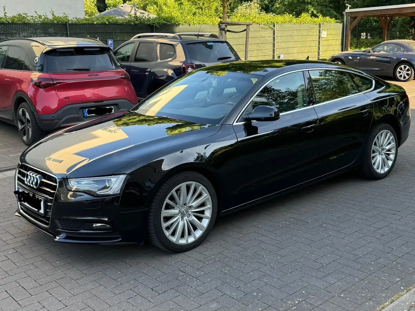 Audi A5 Sportback Schwarz - 2