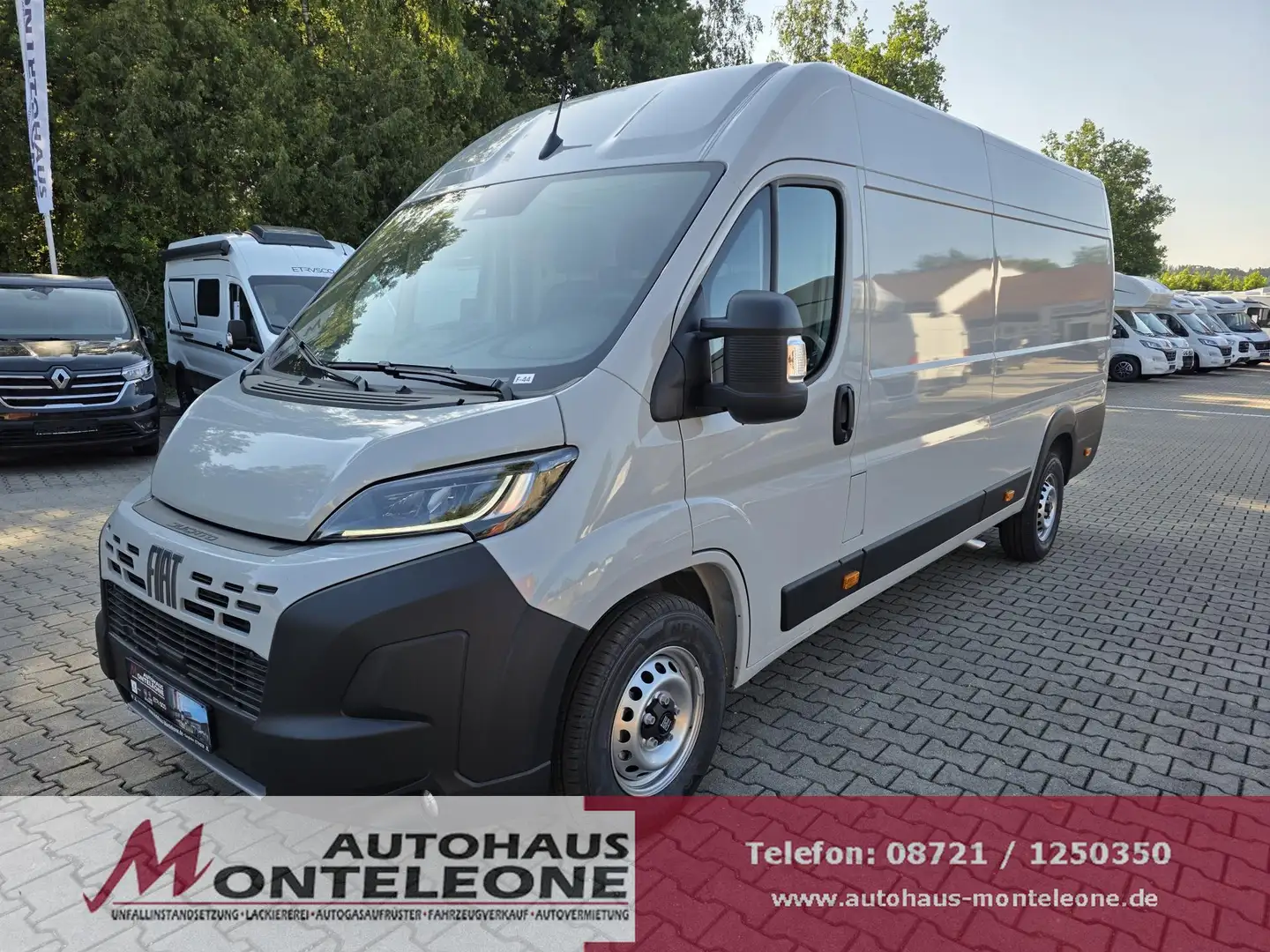 Fiat Ducato Serie 2 Maxi 35 L4H2 180 M-Jet AT | Heck... Gris - 1