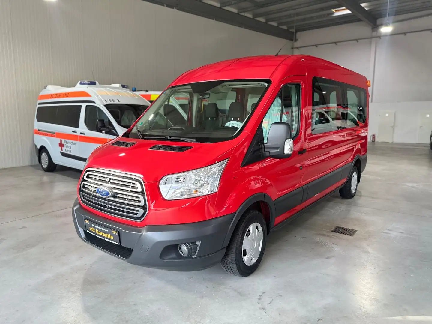 Ford Transit Kombi 310 L3 Trend*6-SITZER*KLIMA*TEMPOM Rojo - 2