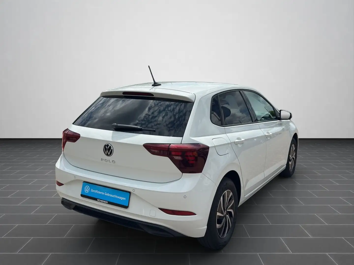 Volkswagen Polo Life 1.0 TSI LED REAR VIEW AIR CARE SHZ PDC Weiß - 2