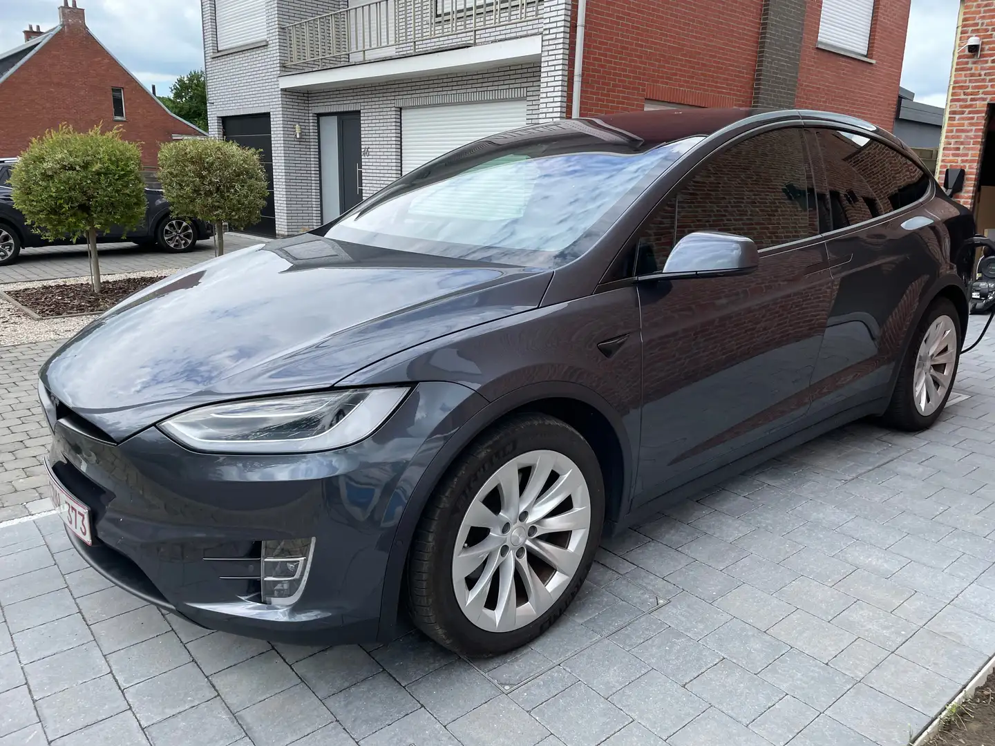 Tesla Model X 100kWh - Dual Motor - Full Self Driving Gris - 1