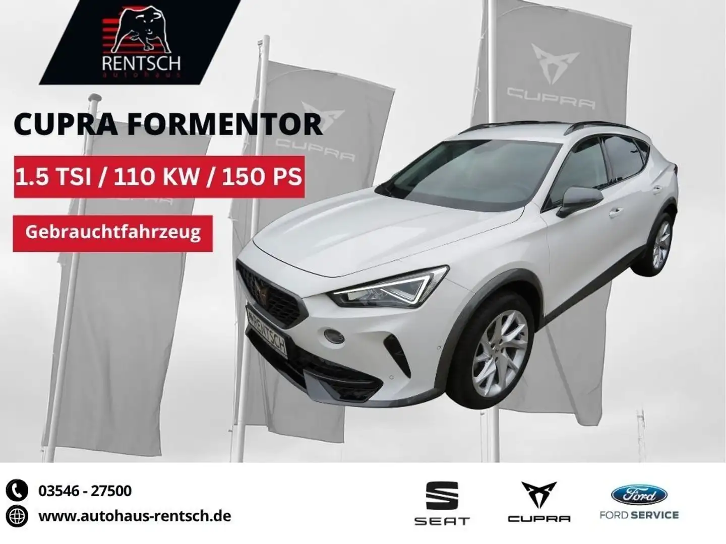 CUPRA Formentor 1.5 TSI *LED*SHZ*ACC*EPH* Blanc - 1