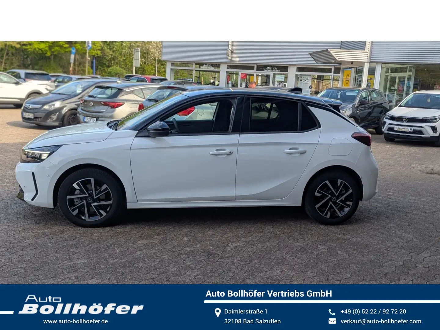 Opel Corsa 1.2 GS NAVI/PDC V+H+CAM/KlimaAT/Keyless Weiß - 2