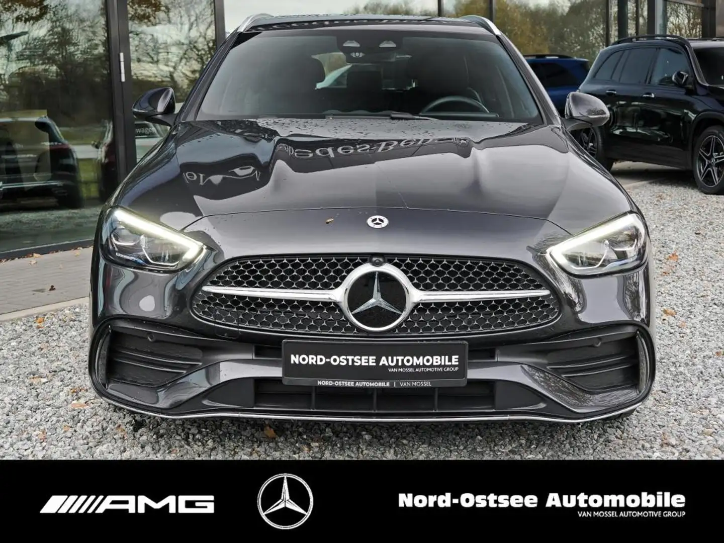 Mercedes-Benz C 300 d T AMG LED DISTRO KAMERA AHK AMBIENTE Grau - 2