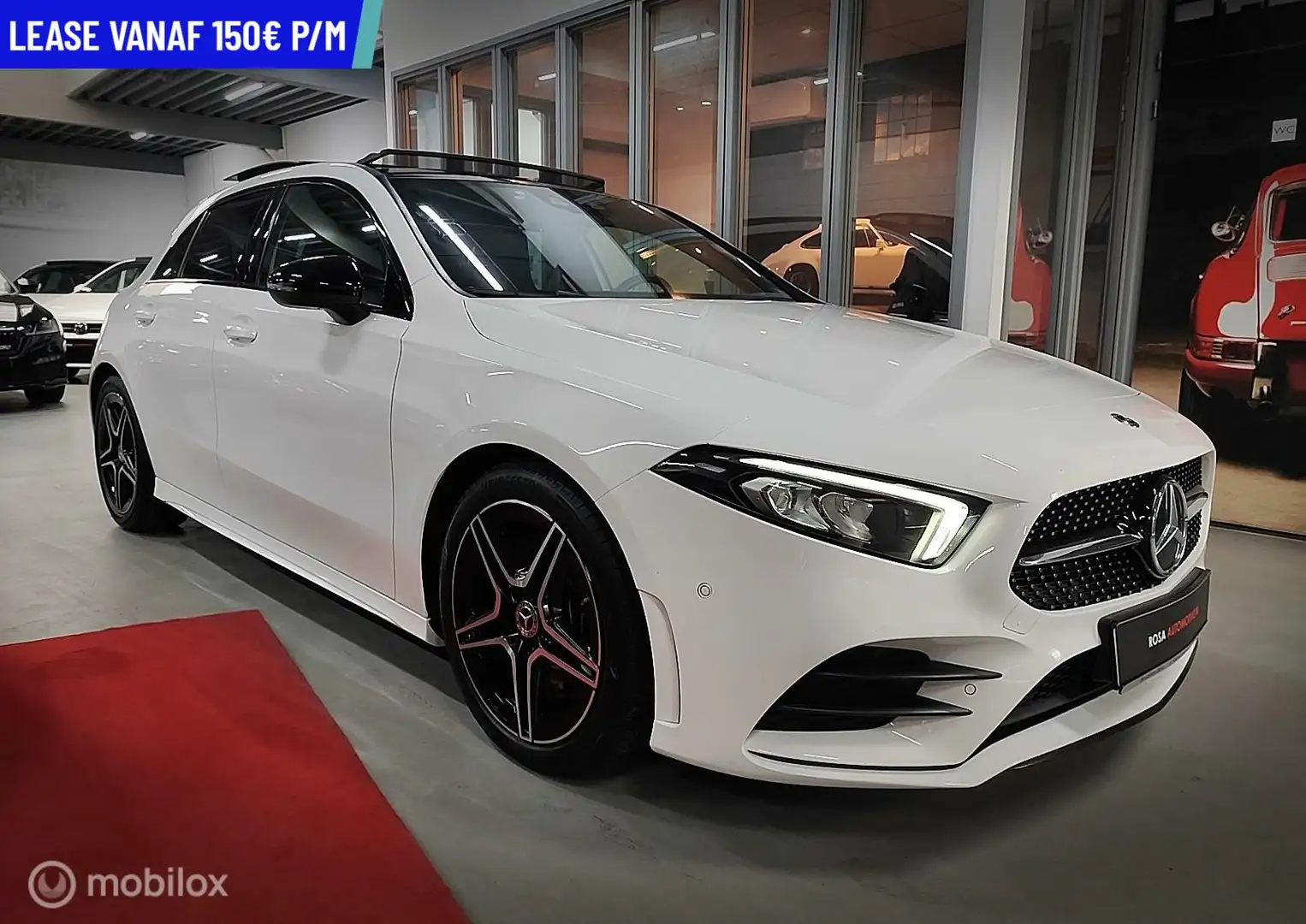 Mercedes-Benz A 250 Premium Plus AUT PANORAMA NAVI LEER VEEL OPTIES Wit - 1