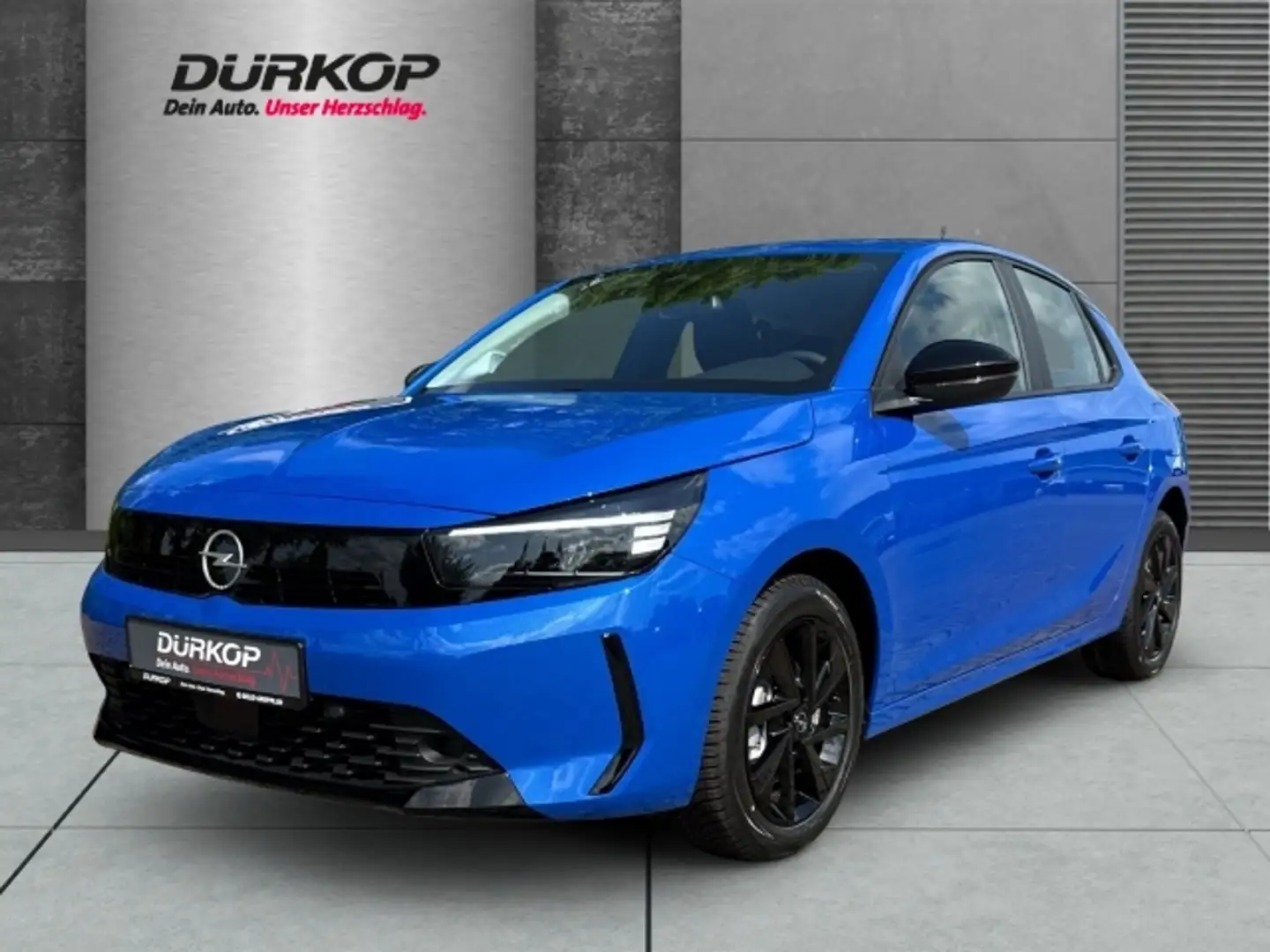 Opel Corsa Edition Turbo Komfort-Paket 8-Speichen-Alu Allwett Azul - 1