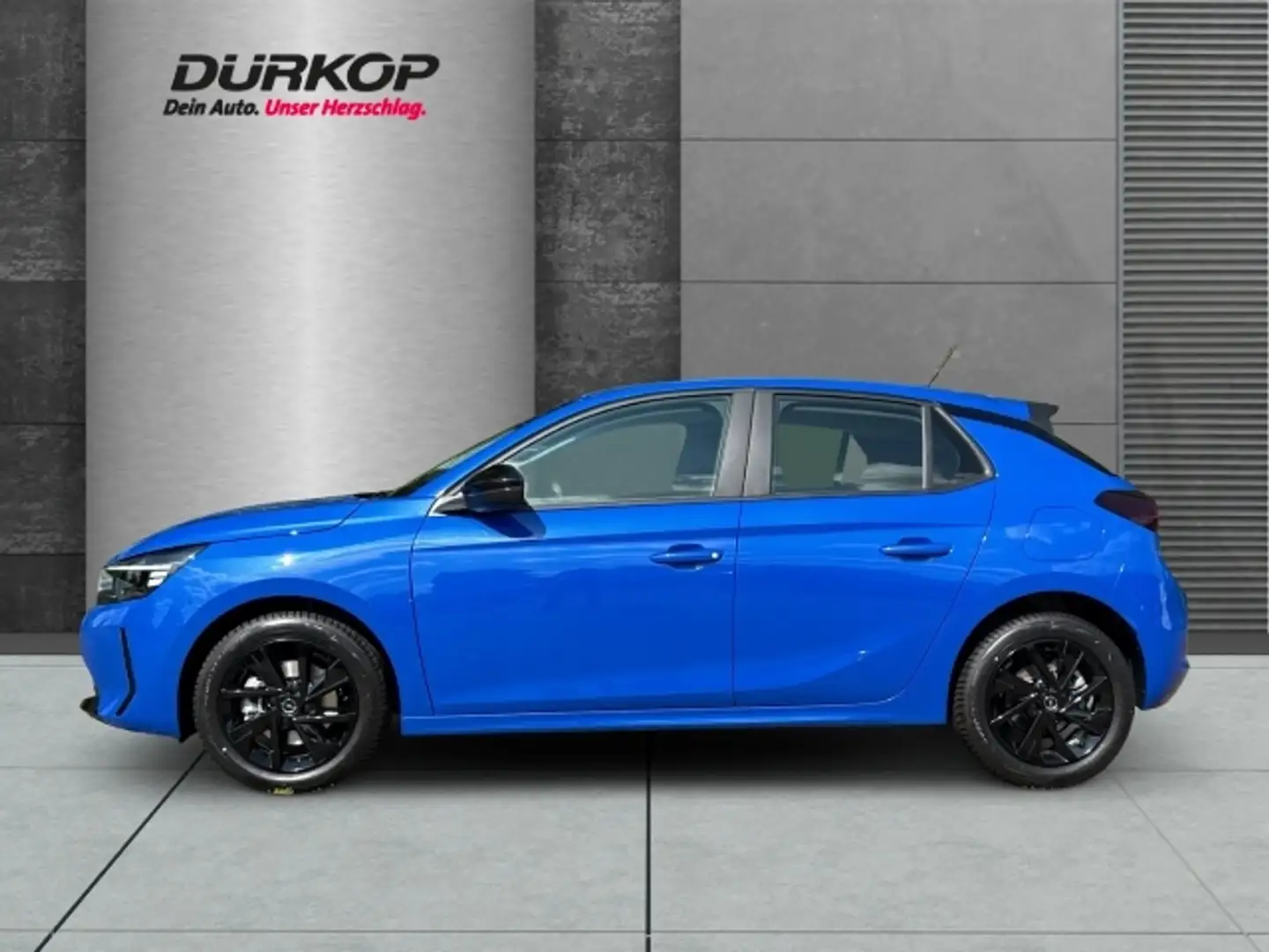 Opel Corsa Edition Turbo Komfort-Paket 8-Speichen-Alu Allwett Azul - 2