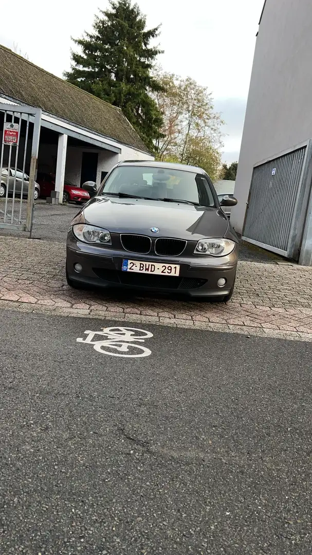 BMW 118 118i cuir 12 mois de garantie Grijs - 2