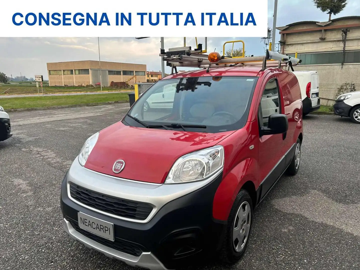 Fiat Fiorino 1.3 MJT 95 ADVENTURE- OFFICINA MOBILE EX TELECOM Rosso - 1