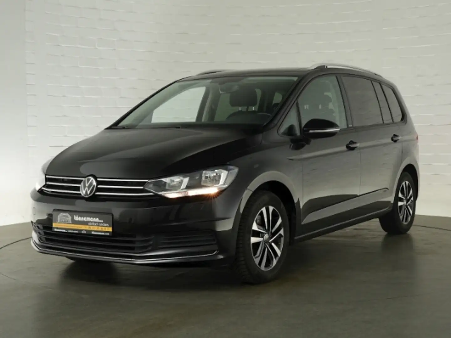 Volkswagen Touran UNITED TDI 7-SITZER+AHK+NAVI+PANORAMADACH+SITZHEIZ Negro - 2