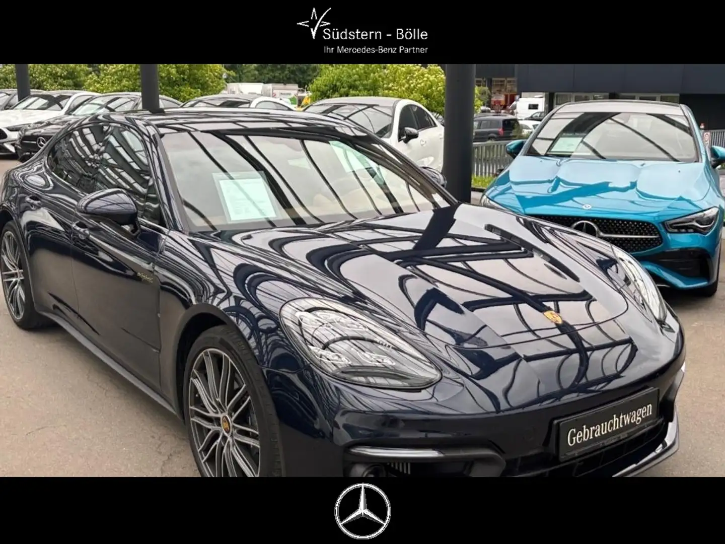 Porsche Panamera 4E PlatinumEdition INNODRIVE+MATRIX+HUD Blu/Azzurro - 2
