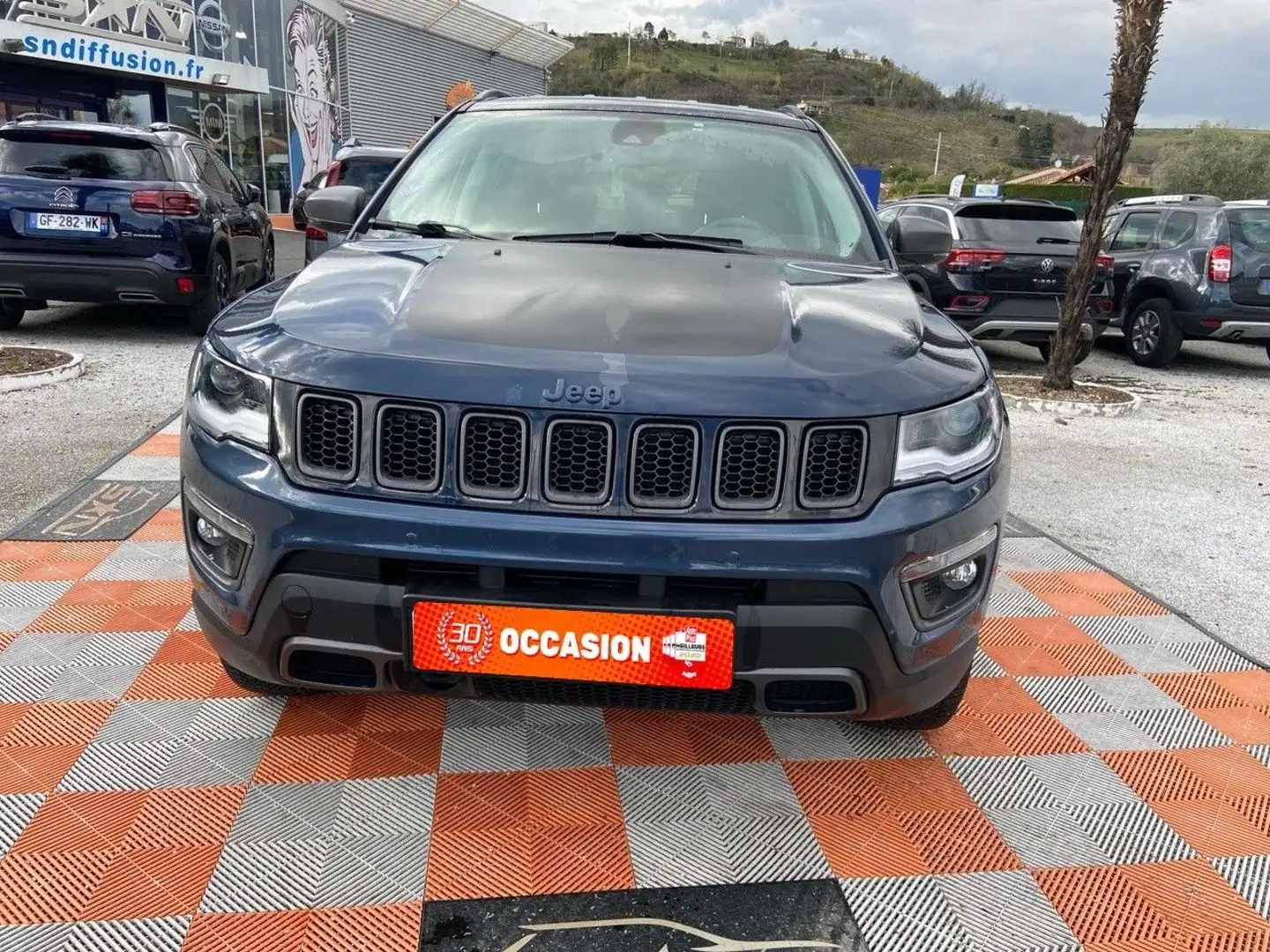 Jeep Compass 1.3 GSE T4 240 TRAILHAWK 4xe Bleu - 2