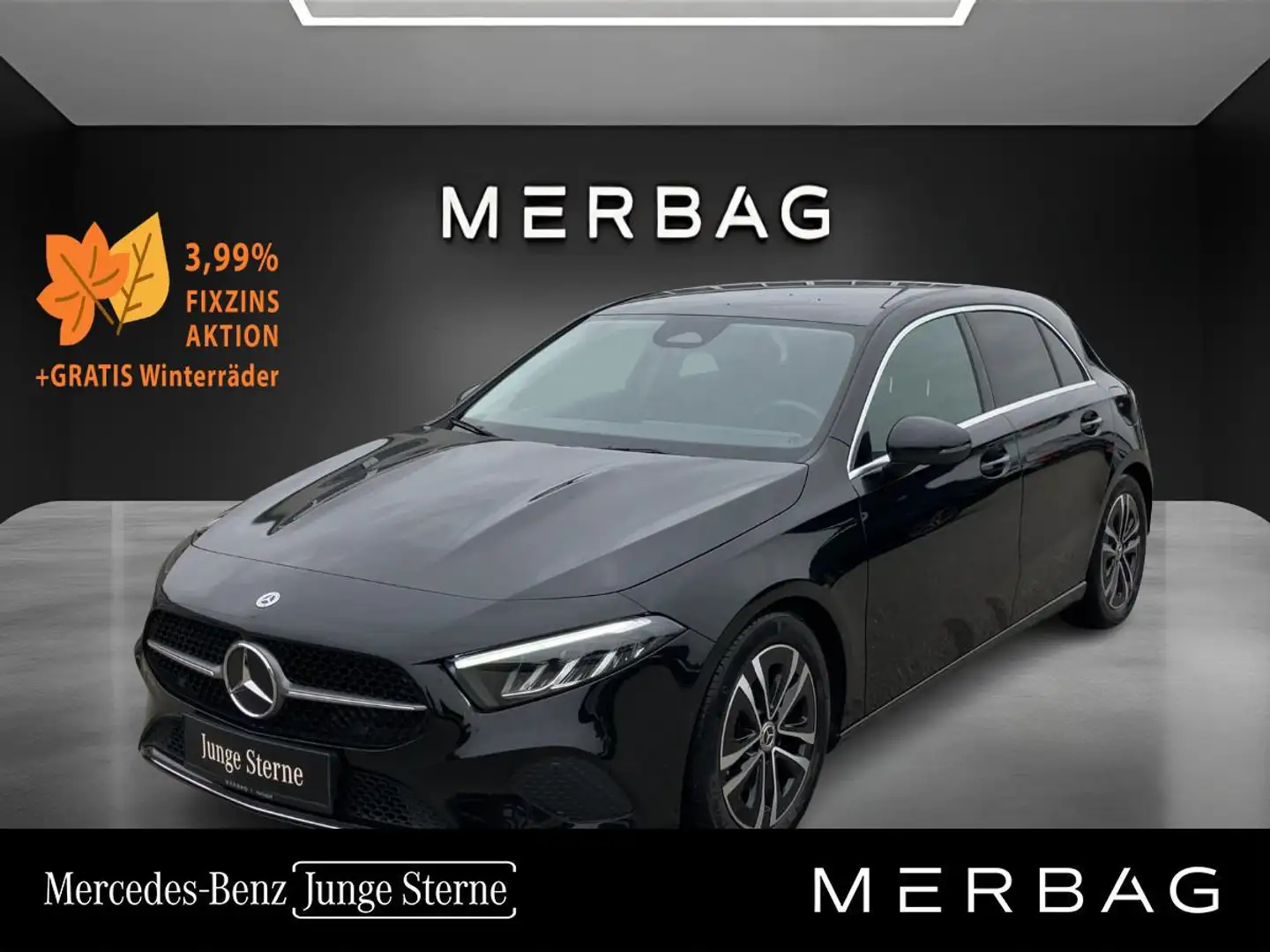 Mercedes-Benz A 180 d ÖE Progressive Line Advanced Facelift Schwarz - 1