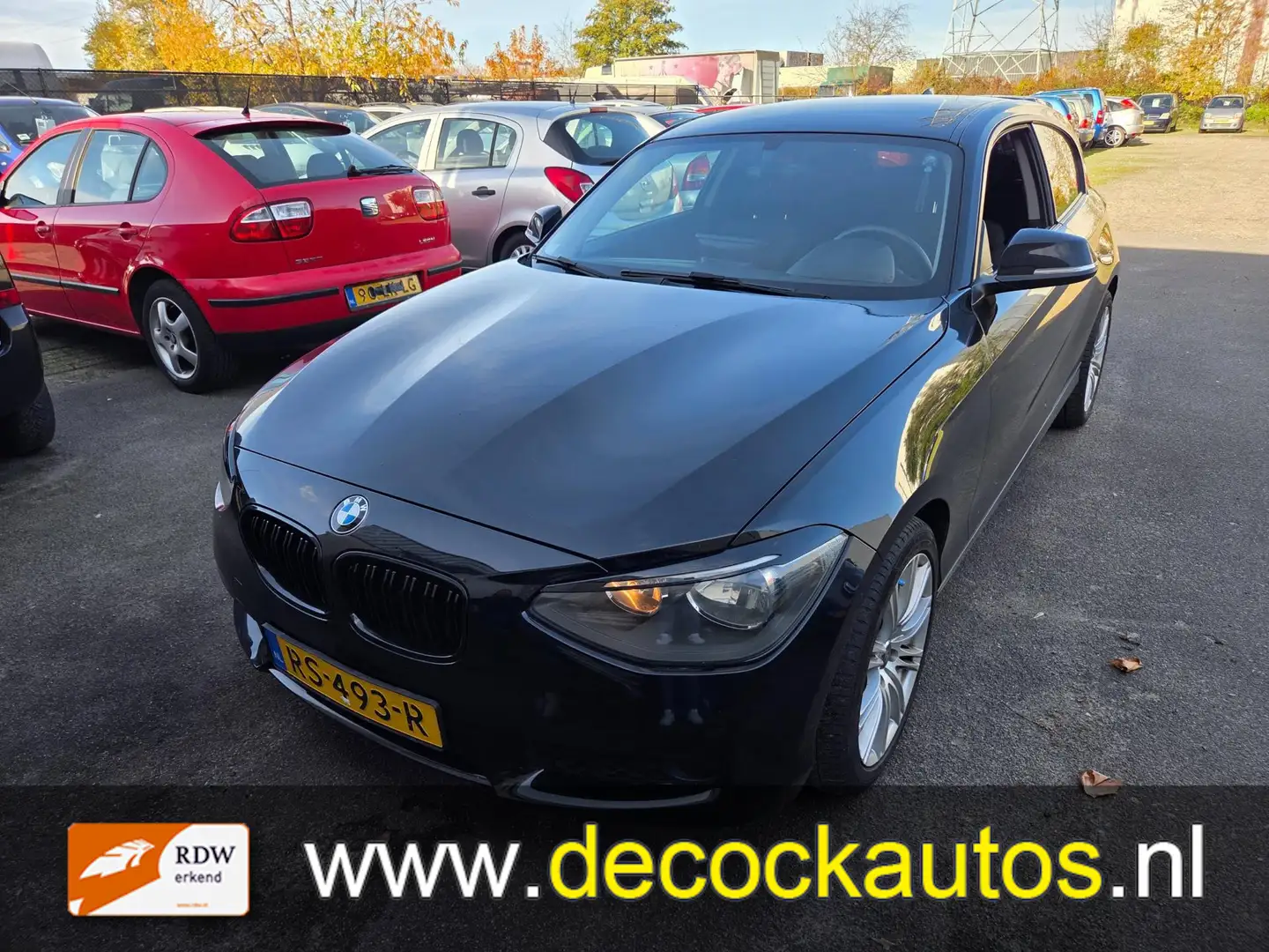 BMW 114 1-serie 114i Noir - 1