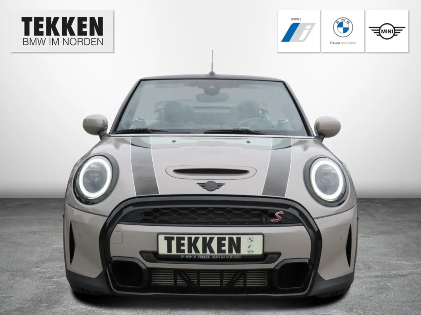 MINI Cooper S Cabrio Yours Trim Park-Assistent El. Verdeck HUD Leder Di Gris - 2