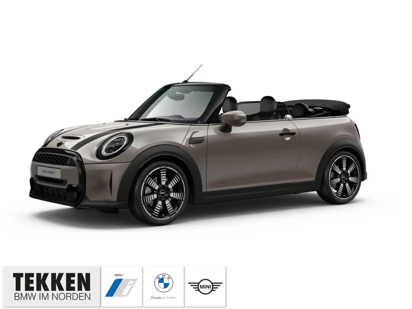 MINI Cooper S Cabrio Yours Trim Park-Assistent El. Verdeck HUD Leder Di Grau - 1