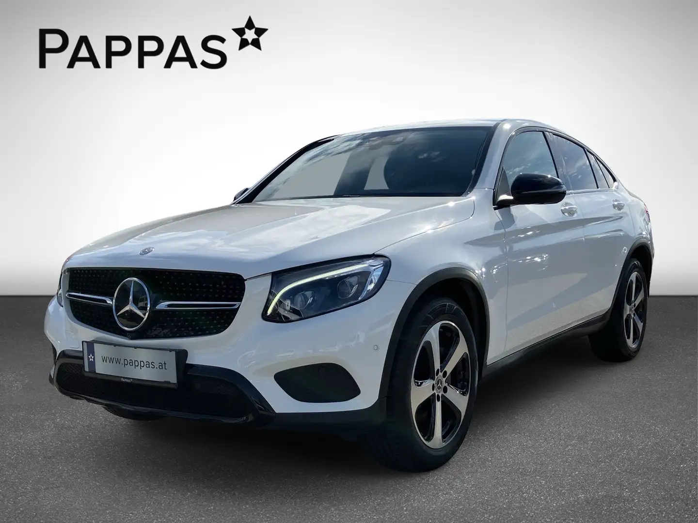 Mercedes-Benz GLC 220 d 4M Coupé LED AHK Cam Totw Keyl PTS SHZ Белый - 1