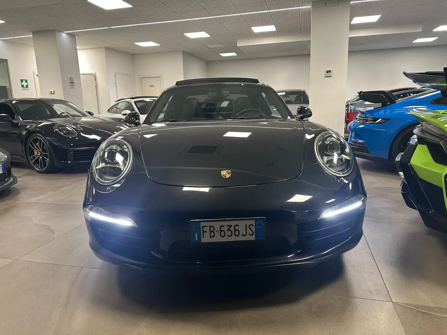 Porsche 991 911 Coupe 3.8 MK1 PDK 4S TETTO SCARICO  FULL Schwarz - 2