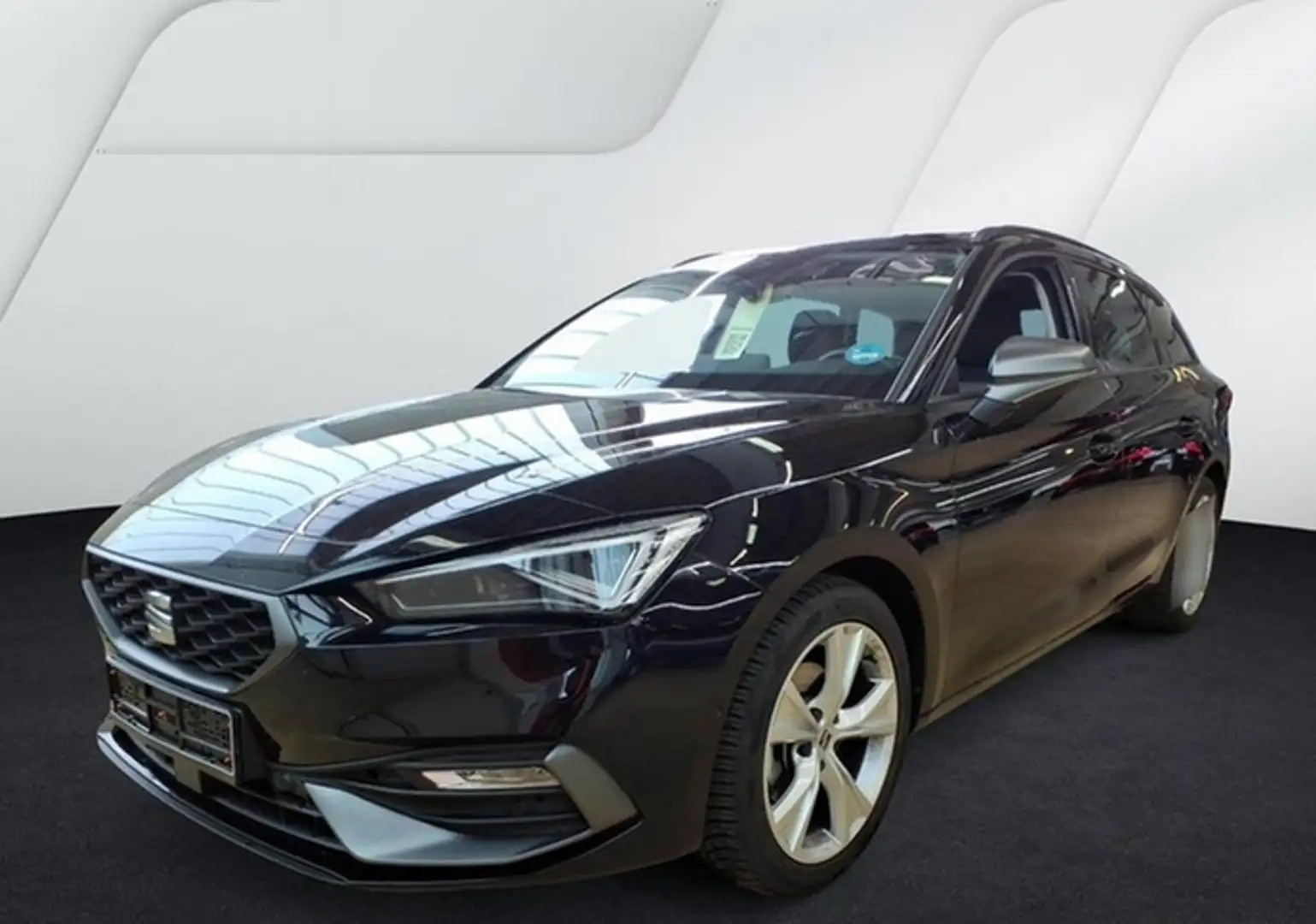 SEAT Leon ST 1.5 eTSI FR MATRIX+SAFE-XL+NAVI+ACC Schwarz - 1