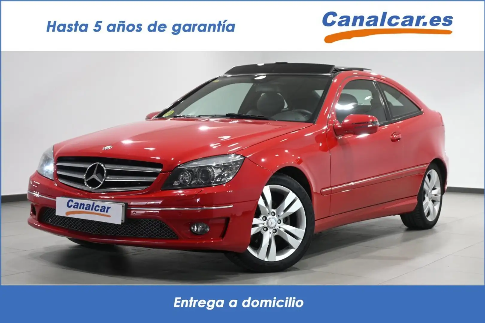 Mercedes-Benz C 220 220CDI Aut. Rojo - 1