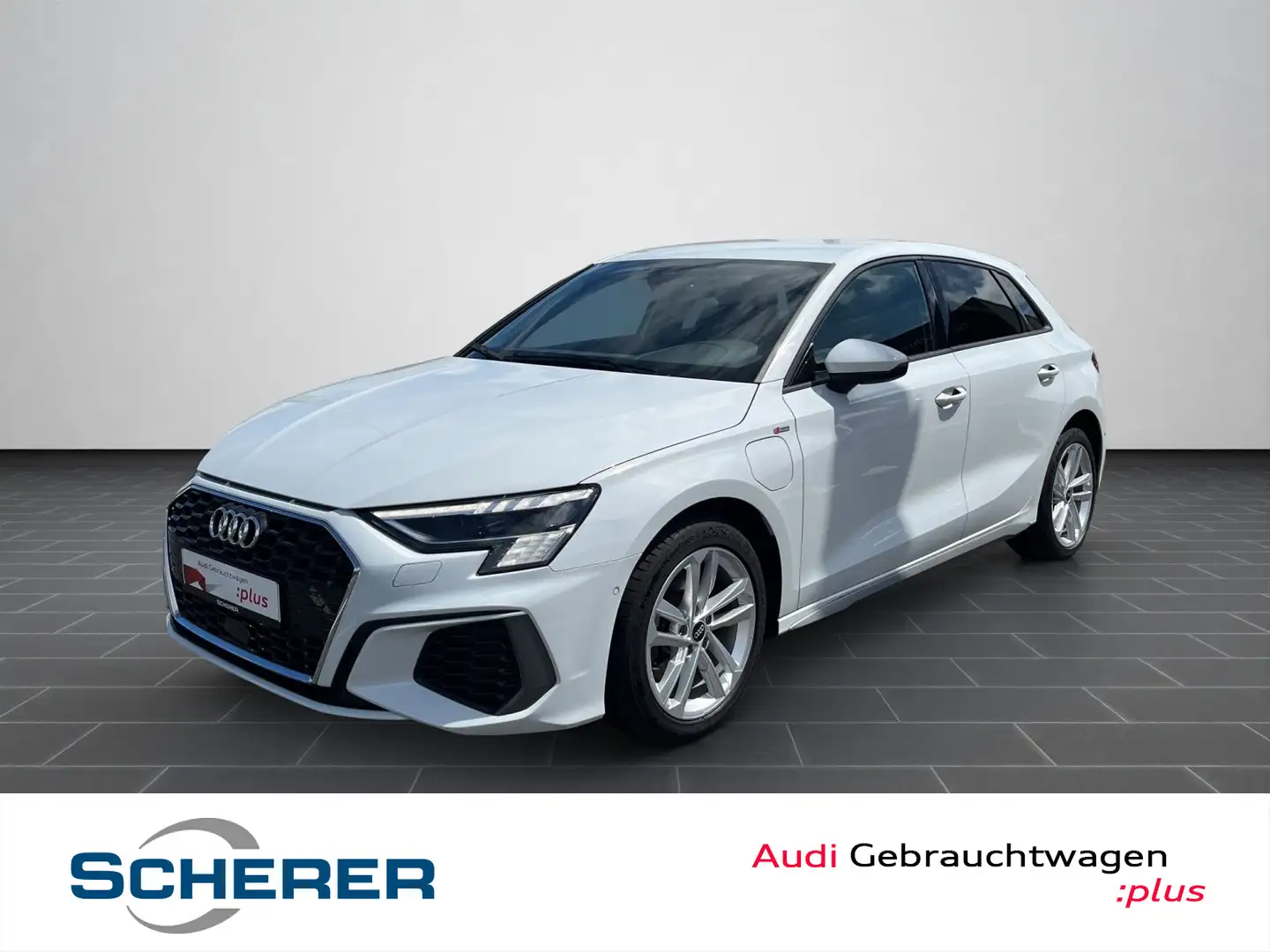 Audi A3 TFSI e S line AHK/Matrix-LED/Kamera Weiß - 1