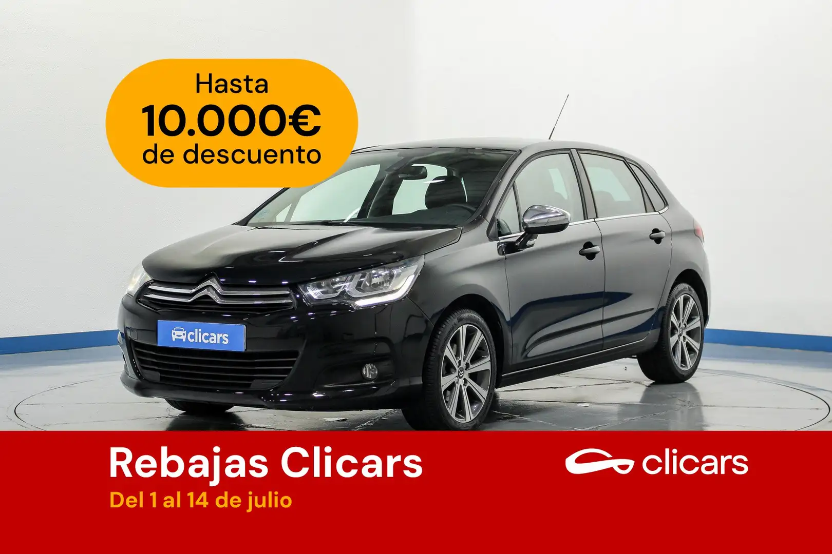 Citroen C4 1.2 PureTech S&S Feel Edition 130 Negro - 1