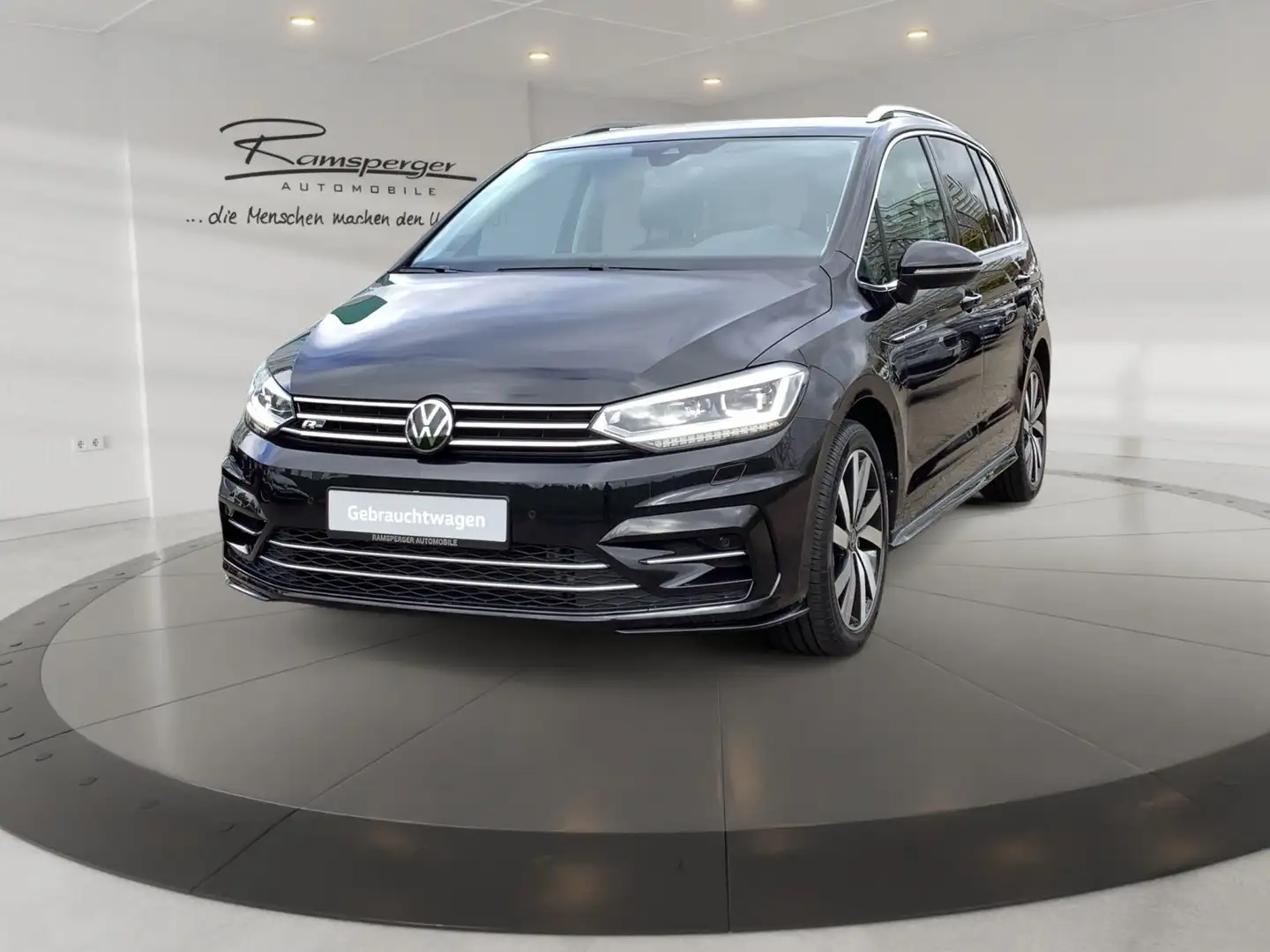 Volkswagen Touran 2.0 TDI DSG R-Line Highline AHK LED Stand Schwarz - 2
