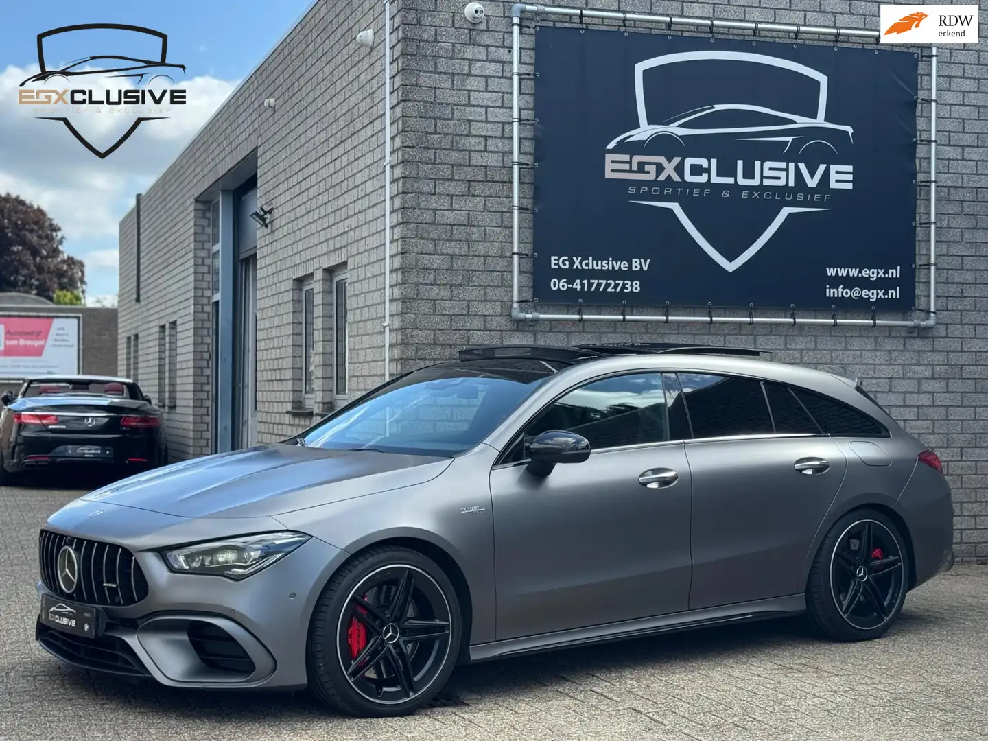 Mercedes-Benz CLA 45 AMG Shooting Brake S 4MATIC+ Premium Plus PANO | ACC | Grijs - 1