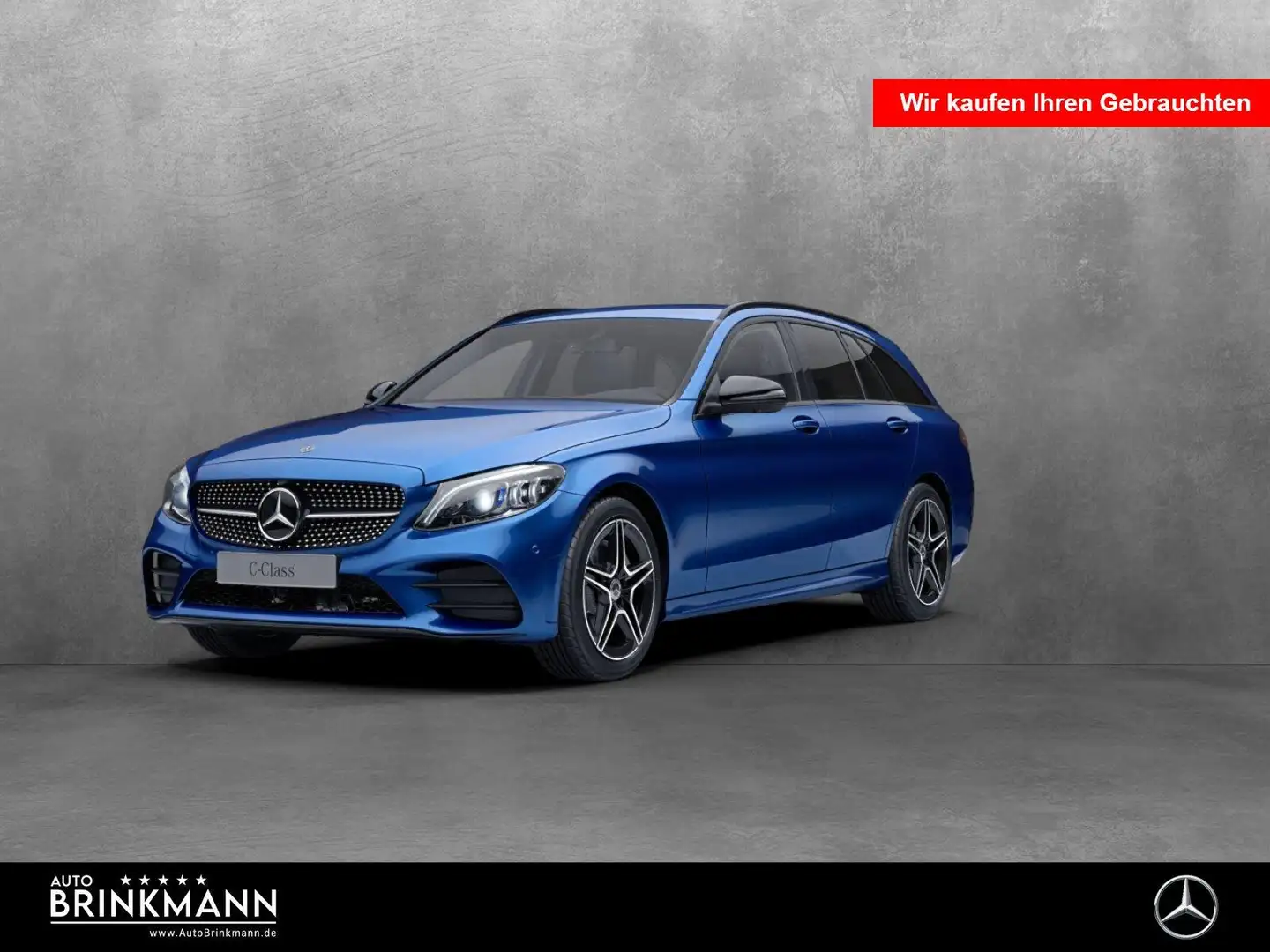 Mercedes-Benz C 220 C 220 d T-Modell AMG Line Exterieur/Comand/SHZ Blau - 1