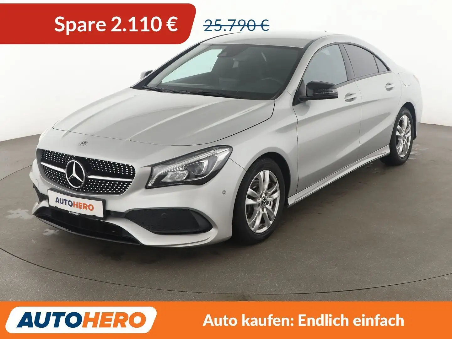 Mercedes-Benz CLA 200 CLA 200 AMG Line Aut.*NAVI*LED*TEMPO*CAM*PDC*SHZ* Silber - 1
