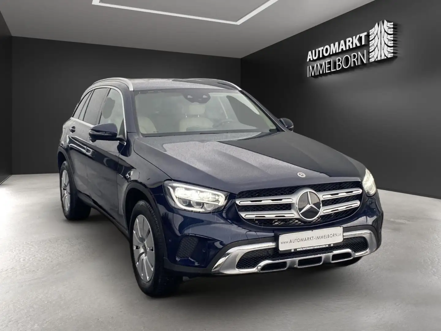 Mercedes-Benz GLC 300 e Exclusive Leder*Kamera*Sound*Virtual*l Albastru - 2