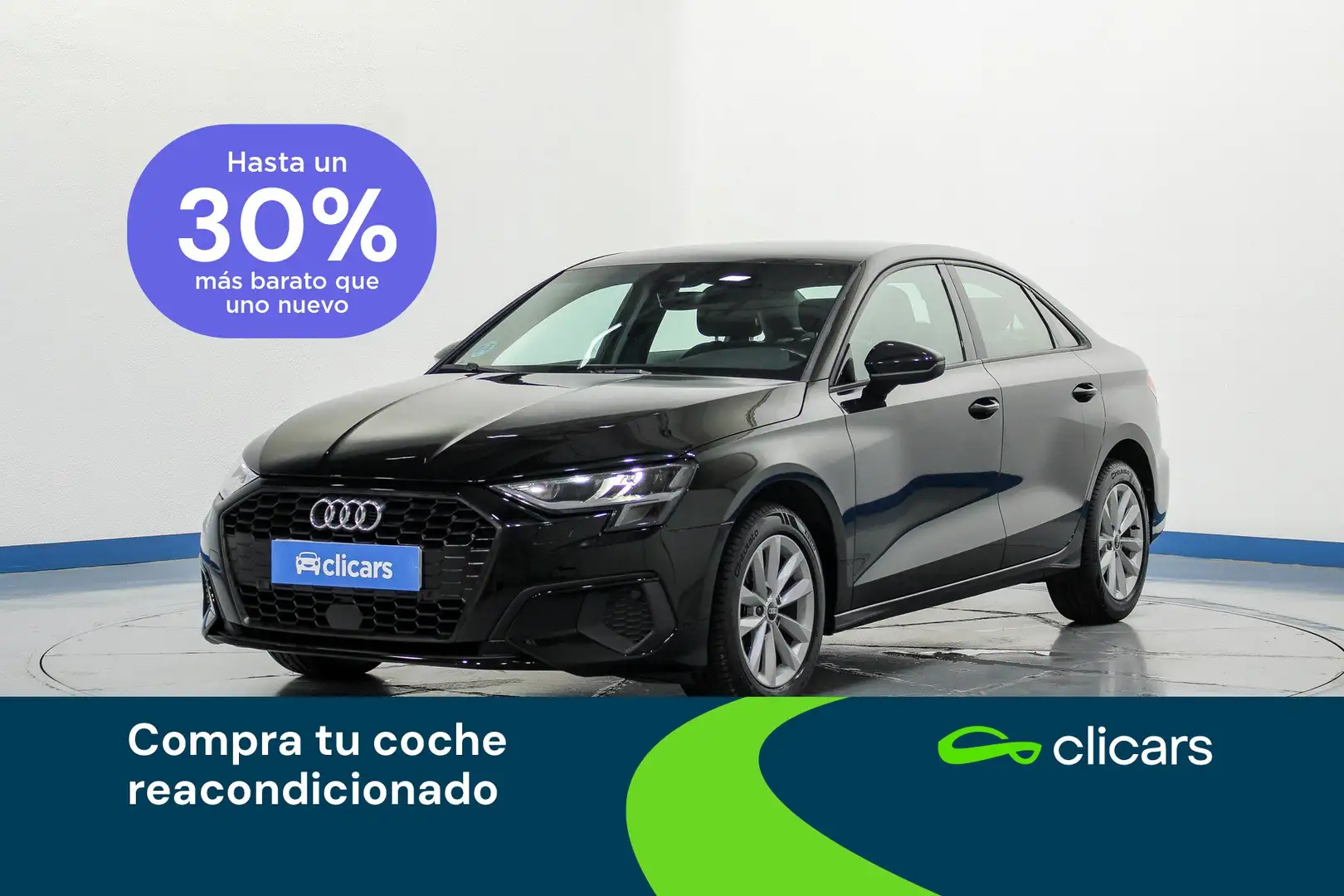 Audi A3 Sedán 30TDI Negro - 1