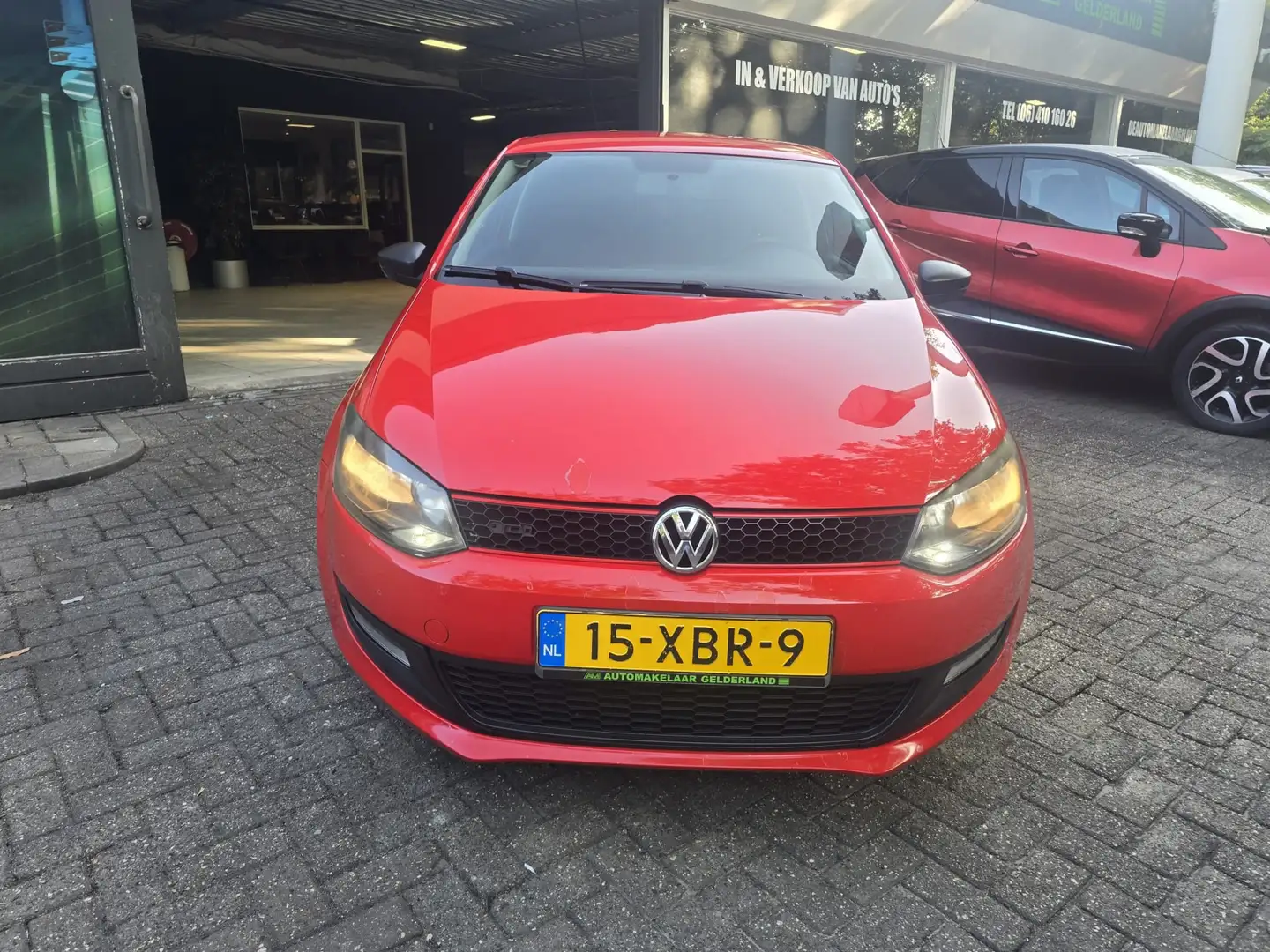 Volkswagen Polo 1.2 Easyline | 12MND GARANTIE | ANDROID SCHERM | N Rot - 2