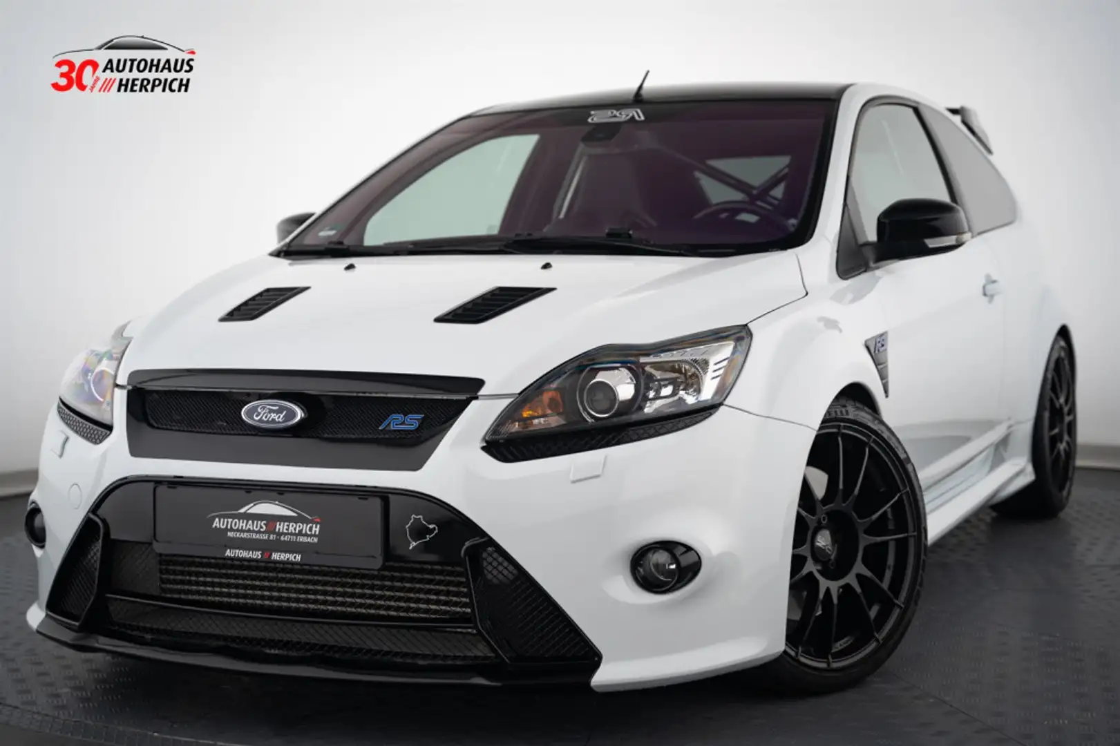 Ford Focus RS Schalensitze Miltek OZ-Felg. Sammlerfah Weiß - 1
