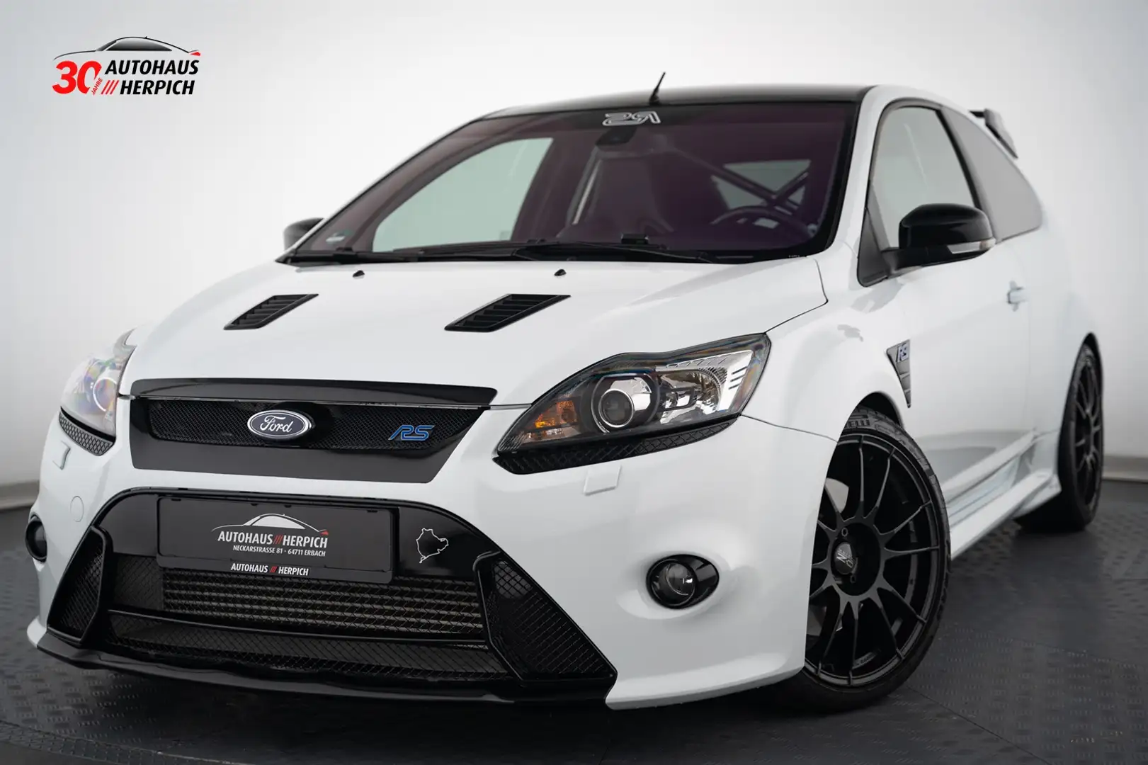 Ford Focus RS Schalensitze Miltek OZ-Felg. Sammlerfah Blanc - 1