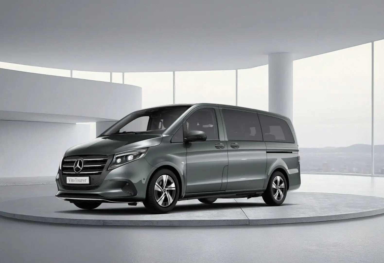 Mercedes-Benz Vito 116 CDI Kombi 4x4 PRO Lang 8 Sitze AHK 2,5t Grau - 2