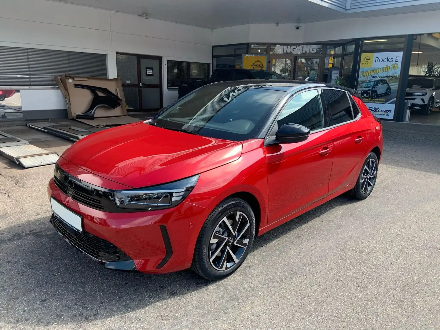 Opel Corsa F GS 1.2 DIT 101 PS 6 Gang 3 JahreGarantie Rot - 2
