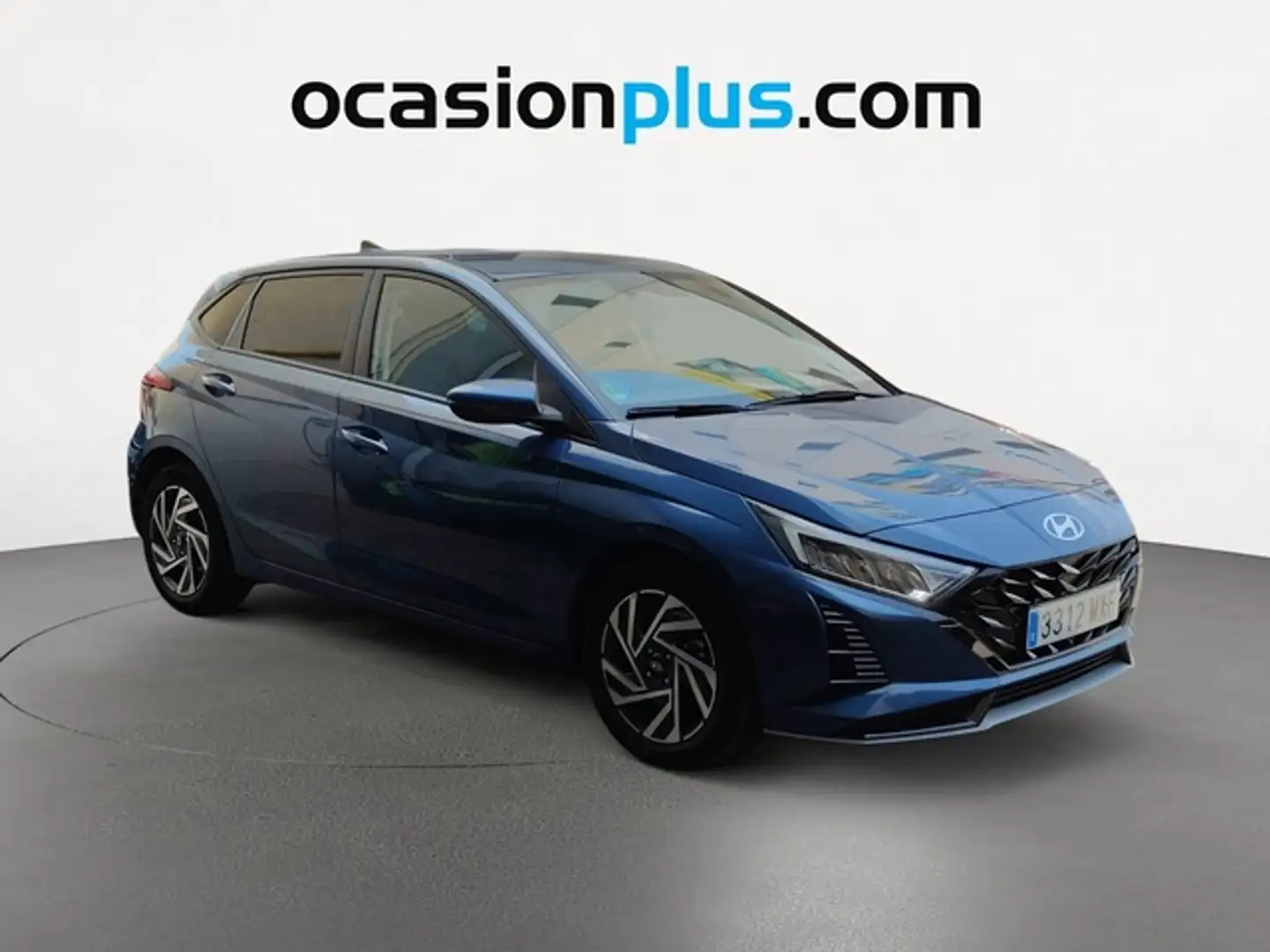Hyundai i20 1.0 TGDI Klass 48V 100 Bleu - 2