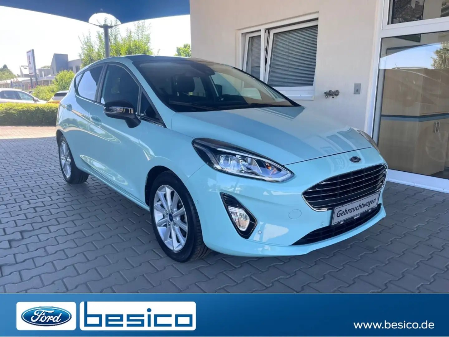 Ford Fiesta Titanium+B&O+PDC+DAB+WinterPaket+LMF Grün - 1