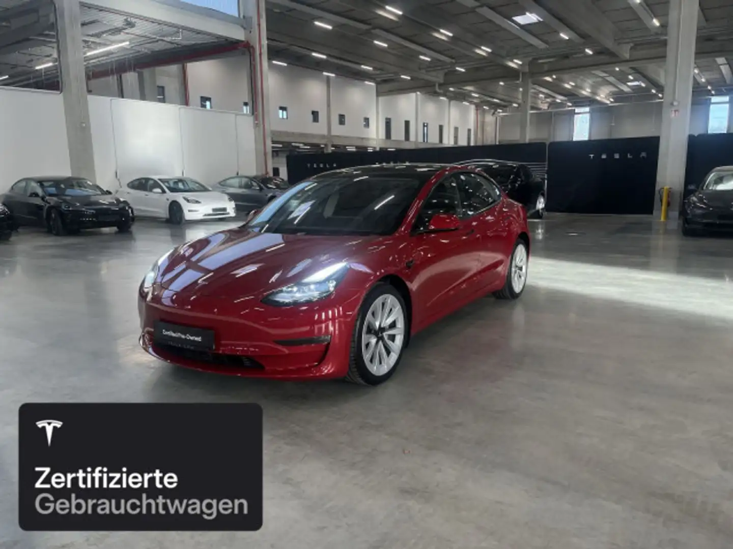Tesla Model 3 Long Range AWD Rot - 2