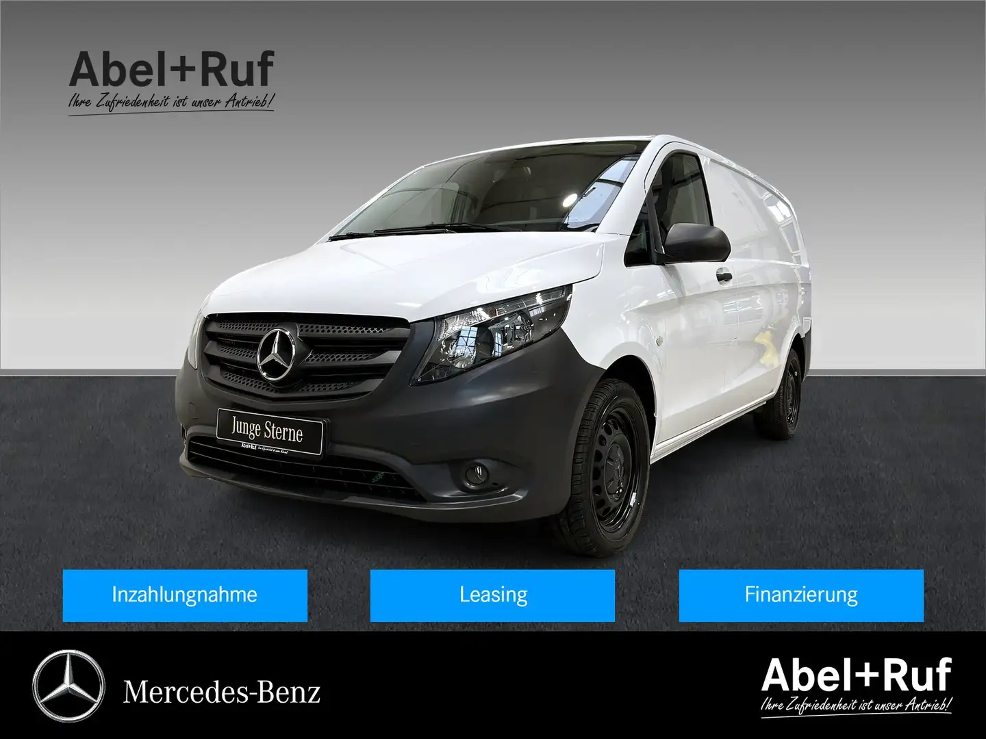 Mercedes-Benz Vito 116 CDI Kasten Lang PRO+AHK+Sortimo-Regal-A Weiß - 1