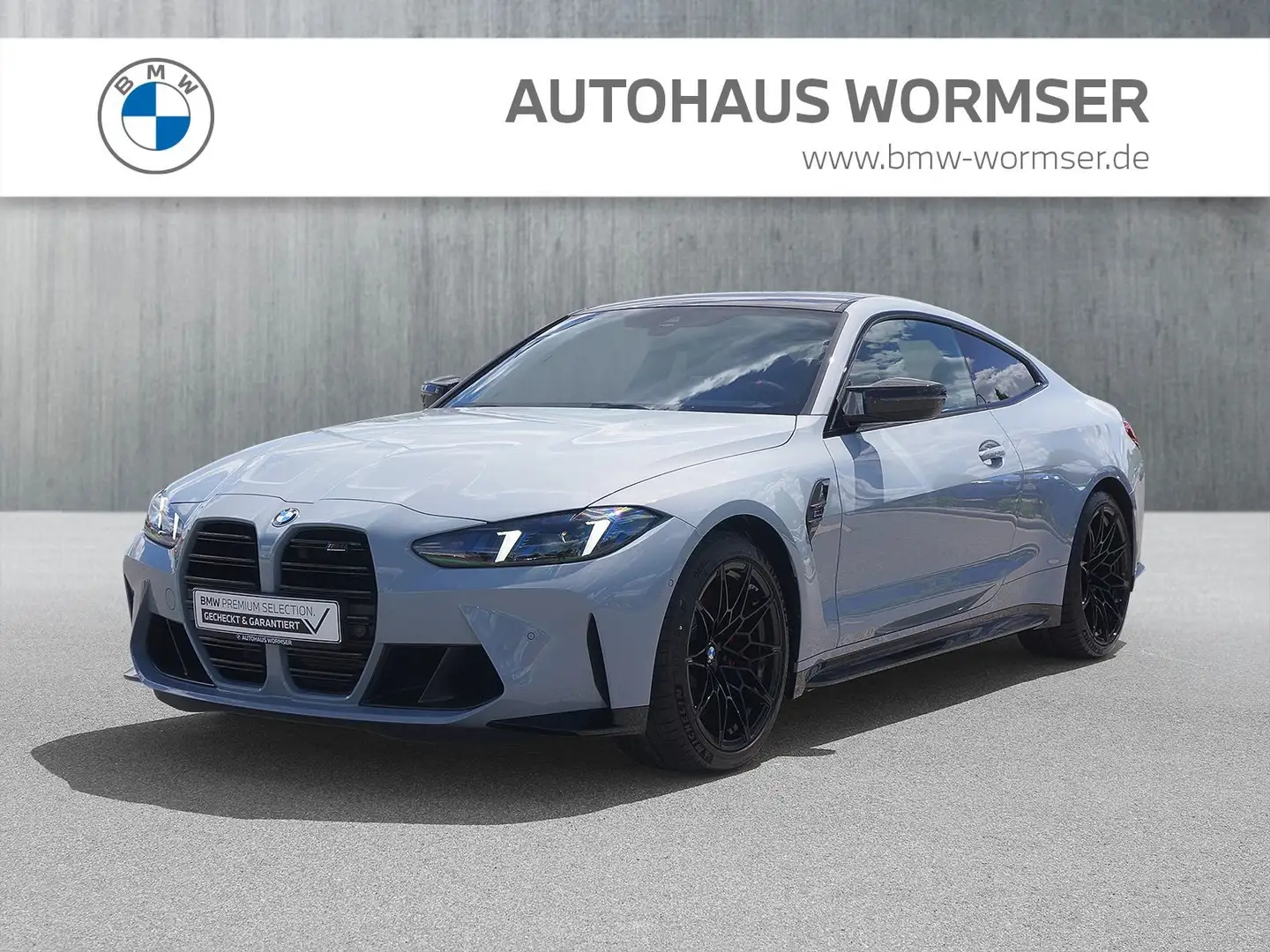 BMW M4 Competition Coupé HK HiFi DAB LED Komfortzg. Grijs - 1
