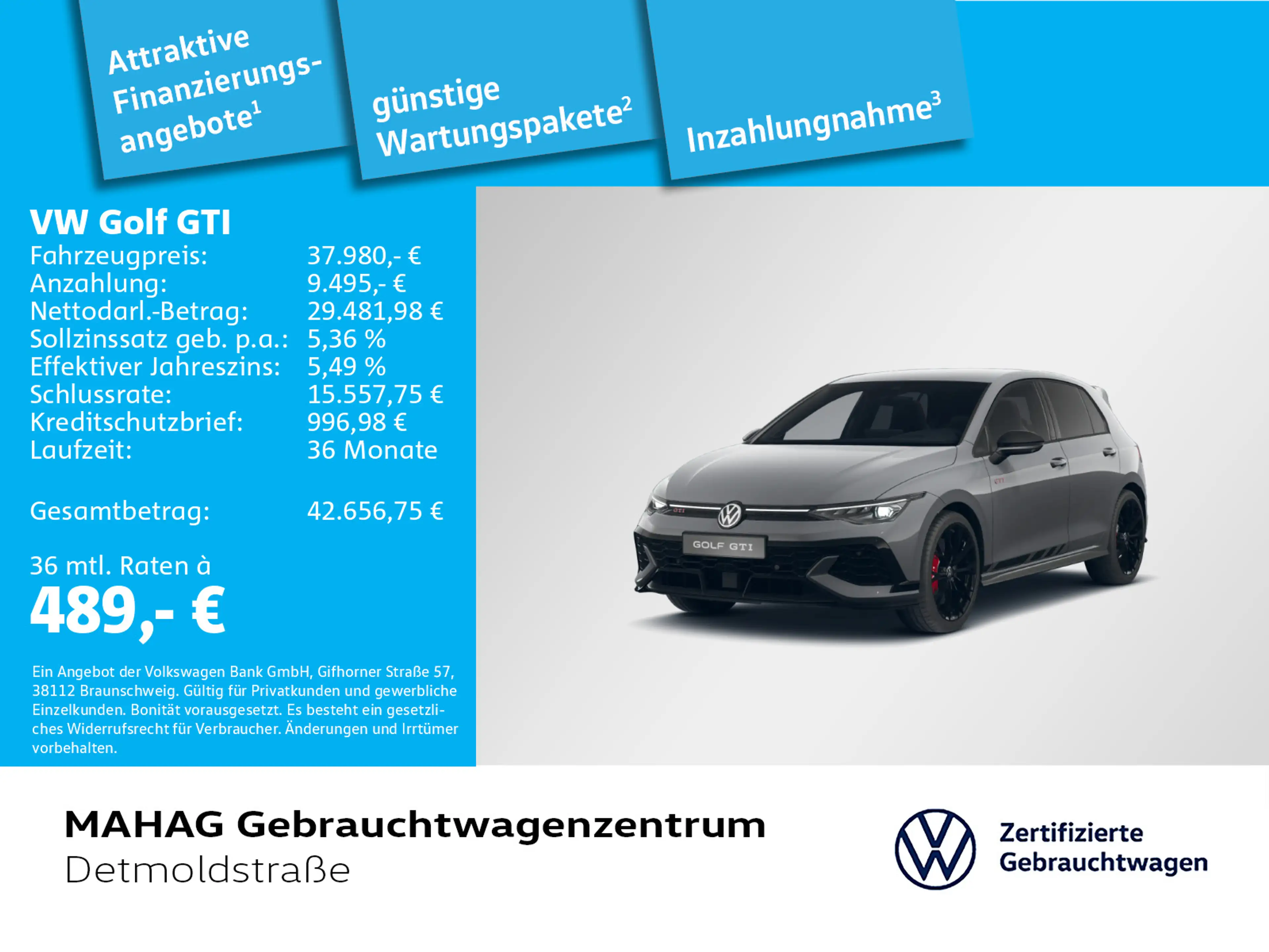 Volkswagen Golf GTI Golf VIII GTI Clubsport 2.0 TSI BlackStyle IQ.Li — photo 2